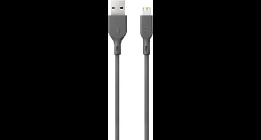GP GPCBCl1NGYUSB160 USB-laadkabel USB 2.0 USB-A stekker, Apple Lightning stekker 1.00 m Grijs