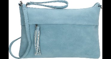 Beagles La Costera Crossbody Schoudertasje Polstas Avondtasje - Dames Tas - Staalblauw