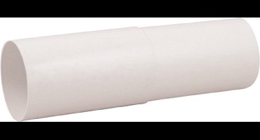 Nedco telescopische buis 150x180/300mm - kunststof - wit