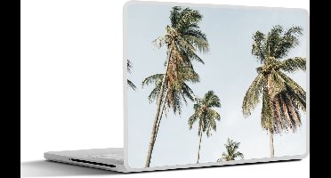 Laptop sticker - 14 inch - Palmen - Zomer - Tropisch - 32x5x23x5cm - Laptopstickers - Laptop skin - Cover