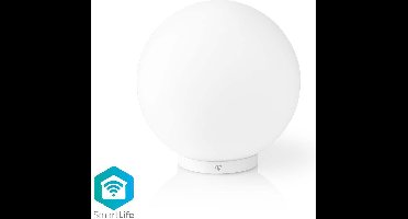 Nedis SmartLife Sfeerverlichting - Wi-Fi - Rond - - 360 lm - RGB / Warm tot Koel Wit - 2700 - 6500 K - 5 W - Glas - 1 Stuks