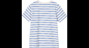 Vertbaudet Gestreept jongensshirt korte mouwen