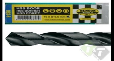 HSS Boor, 2.5mm diameter, in een koker van 10 stuks