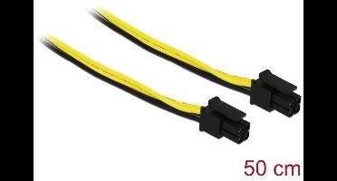 Delock Micro Fit 3.0 Cable 4 pin male to male 50 cm