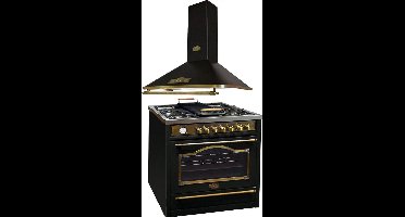 KAISER - fornuis - inductie - afzuigkap - HC 93655 IEm - A 9315 Em - inductiekookplaat - 90 cm - afzuigkap 90 cm