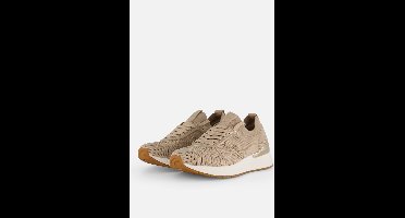 Tamaris Sneakers beige Textiel - Dames - Maat 41