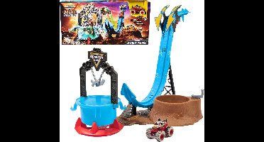 Monster Jam - Mud Blasters - Monster Mutt Dalmation Truck Wash Speelset