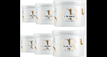 Wella Oil Reflections Luminous Reboost Mask 500ml - 6 Stuks - Voordeelverpakking