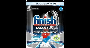 Finish Powerball - Quantum Ultimate - Vaatwastabletten - Ontvetter - 60 Tabletten