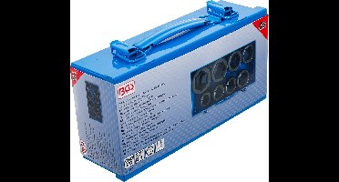 BGS Grote Krachtdoppen set 8-delig - 25mm aansluiting - Maten 27mm - 30mm - 32mm - 36mm - 38mm - 41mm - 46mm - 50mm -  BGS5245