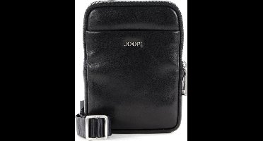 JOOP! Leren Schoudertas Treviso Rafael Shoulderbag Black Zwart