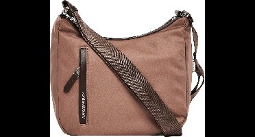 MANDARINA DUCK Schoudertas Hunter Hobo Bag Beaver Lichtbruin