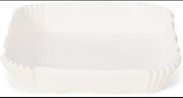 Patisse - Air Fryer Bakpapier, 50 stuks vierkante airfryer wegwerppapier voedselveilig perkament papier airfryer accessoires voor bakken braden koken (20 cm)