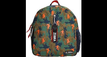 Zebra Trends Boys Rugzak - Legergroen