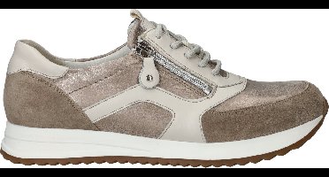 Dames Veterschoenen Waldlaufer H-vicky Lightgold Latte Goud - Maat 5