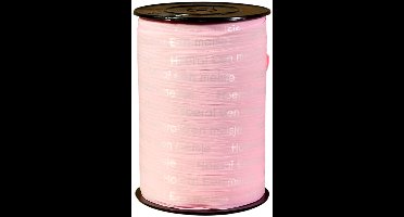 Krullint Hoera! Een Meisje – Paperlook Decoratielint | 10 mm | 250mtr.