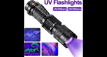 UV zaklamp LED ultraviolet licht - 800 lumen - voor vlekken en urine