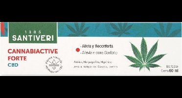 Cannabiactieve forte crème 60 ml crême|Cannabiactive forte cream 60 ml of cream|Crème cannabactive forte 60 ml de crème