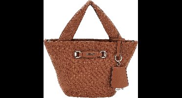 GUESS Handtas Schoudertas Francy Mini Tote Cognac Bruine