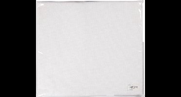 Creativ Company Aida borduurstof wit 70 vierkanten 150x300cm katoen.