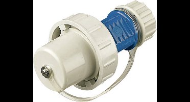 MENNEKES 10828 Stekker met randaarde Kunststof Waterdicht 230 V Wit, Blauw IP68