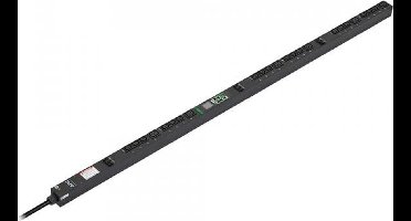 APC EPDU1232SMBO - Switched & Metered-by-Outlet PDU, 0U, 32A, 400V, (18x)C13 & (6x)C19, IEC60309 32A 3Fase stekker
