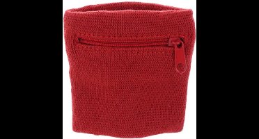 *** Pols Zweetbandje - Rits - 8 x 8 CM - Wrist Sweatband Polsbandje - Met Rits - Voor Sport en Fitness Uitgaan Festivel van Heble® ***