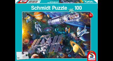 Schmidt Spiele - Ruimtepret - Legpuzzle - 100 stukjes