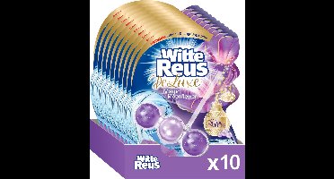 Witte Reus DeLuxe Toiletblok - Magic Moonflower - WC Blokjes Voordeelverpakking - 10 Stuks