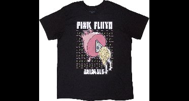 Pink Floyd - Animals Cartoons Heren T-shirt - 2XL - Zwart