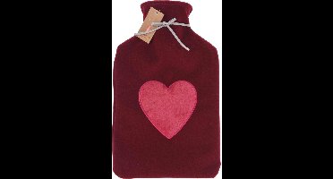 Hoes voor een warmwaterkruik van tricot, 35 cm