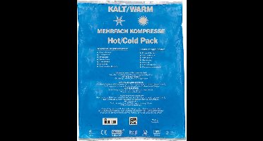 koud-warm kompres XL - per stuk - Hot-cold pack - 30 x 40 cm - 1000 gram - Flexibel coolpack / icepack / gelpack voor bij blessures - Platte Koelelementen