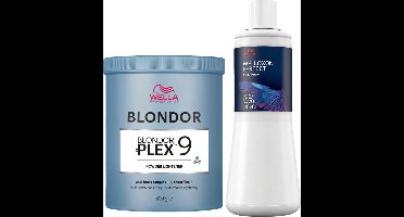 Wella BlondorPlex Powder 9 800gr + Welloxon Perfect ME+ 6% 1000ml