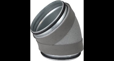 Econox Thermoduct geïsoleerde bocht 30 graden diameter 200 mm