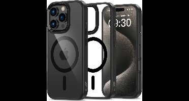 Tech-Protect - Telefoon Hoesje Geschikt voor iPhone 16 Pro met MagSafe - Doorzichtig