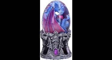 Nemesis Now - Elemental Dragonlings - Water 11cm Beeld/figuur - Draak - Blauw/Zilverkleurig