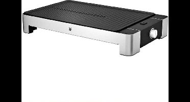 WMF 0415330011 Tafelgrill Uitvoering (BBQ): Elektrisch Met handmatige temperatuursinstelling Zilver, Zwart