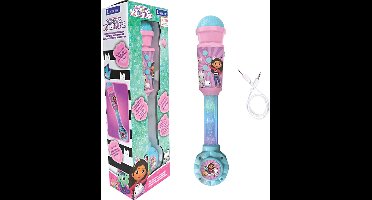 Gabby’s Dollhouse Verlichtingsmicrofoon met luidspreker (aux-in), melodieën en geluidseffecten
