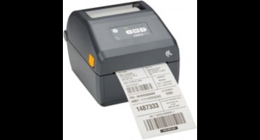 Zebra ZD421c, cartridge, 8 dots/mm (203 dpi), RTC, EPLII, ZPLII, USB, USB Host, BT, Wi-Fi, grey