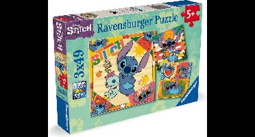 Ravensburger Magische Disney Stitch Puzzelset – 3x49 Stukjes