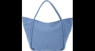 abro Leren Schoudertas Leather Dalia Shopper Willow Light Blue / Fairy Lichtblauw