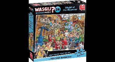 Wasgij Mystery 24 - Paniek in het museum! - 1000 stukjes puzzel - Legpuzzel