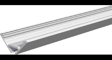 EVN APEXL200, Profiel, Plafond/muur, Aluminium, Aluminium, IP20, 42 mm