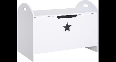 DailySupplies® Speelgoedkist - Speelgoedkast - Dekenkist - Wit