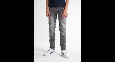 Petrol Industries - Jongens Tapered Fit Jeans Turner Sequim - Comfort stretch 98% katoen - Grijs - Maat 110