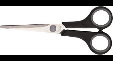 Schaar Quantore 170mm soft grip zwart