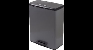 Curver Decobin Prullenbak - 65L - Rechthoekig - Grijs