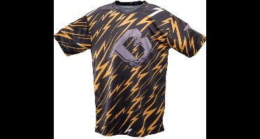 Booster Kids Dry Fit T-Shirt Combat Series 1 Zwart Goud - Kids - 6 Jaar