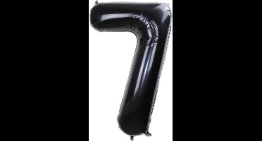 New Age Devi - Cijferballon 7 - zwart - 32inch