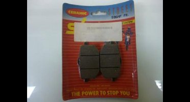 sbs remblokje voor motor yamaha 180 rt 1990 tot 1993 av / 596hf nieuw